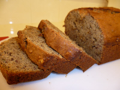 Peanut Butter Banana Bread